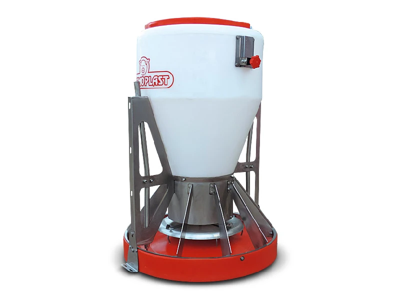 Comedero de destete húmedo/seco - Capacidad de 80kg
