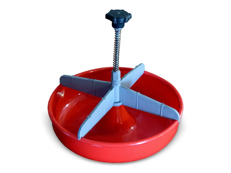 Comedero iniciador plato